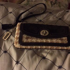 Coach wool wallet
